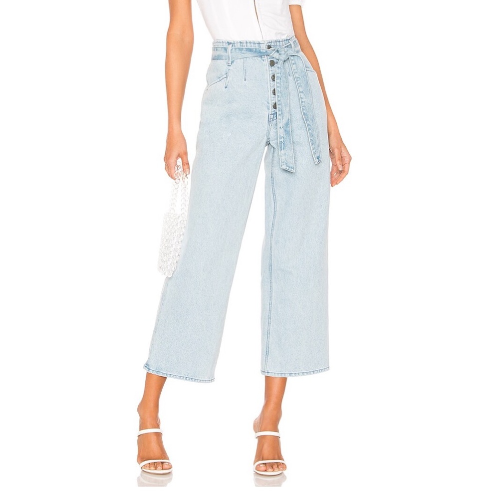 GRLFRND Coco High Waist Tie Jeans Size 25